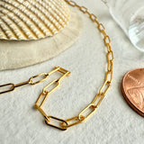 Petit Montmartre Small Paperclip Chain Necklace