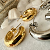 Mayari 20mm Chunky Hoops in Gold and Silver