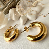 Mayari 20mm Chunky Hoops in Gold and Silver