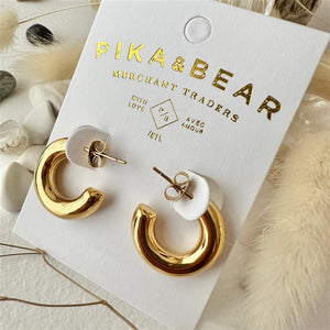 Mayari 20mm Chunky Hoops in Gold and Silver