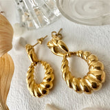 Mafra Baroque Drop Earrings in Gold