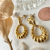 Mafra Baroque Drop Earrings in Gold