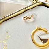 Phaedra Pearl Hoop Earrings in Gold Plated Sterling Silver