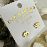 Tomo Space Invaders Stud Earrings