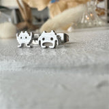 Tomo Space Invaders Stud Earrings