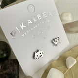 Tomo Space Invaders Stud Earrings