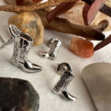 Dolly Cowboy Boot Charm Necklace