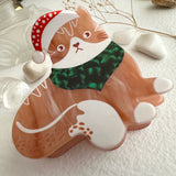 Gingerbread Festive Cat Hair Claw