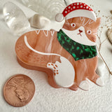 Gingerbread Festive Cat Hair Claw