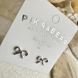 Zooey Bow Stud Earrings