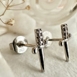 Bruté Dagger Stud Earrings