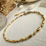 Iliana Beaded Bracelet in Gold