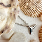 Herman Whale Tail Charm Necklace