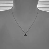 Herman Whale Tail Charm Necklace