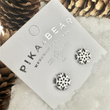 NEIGE Snowflake Stud Earrings