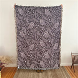 Archimedes Owl Design Jacquard Throw