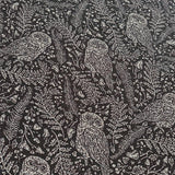 Archimedes Owl Design Jacquard Throw