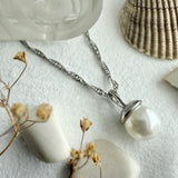 Coyotito Pearl Drop Charm Necklace