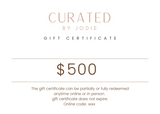 Curated by Jodie E-Gift Card