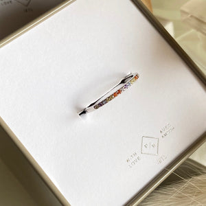 Stonewall Rainbow Ring
