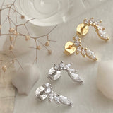 Bennu Climber Stud Earrings