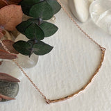 Alma Bar Necklace