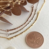 Alma Bar Necklace