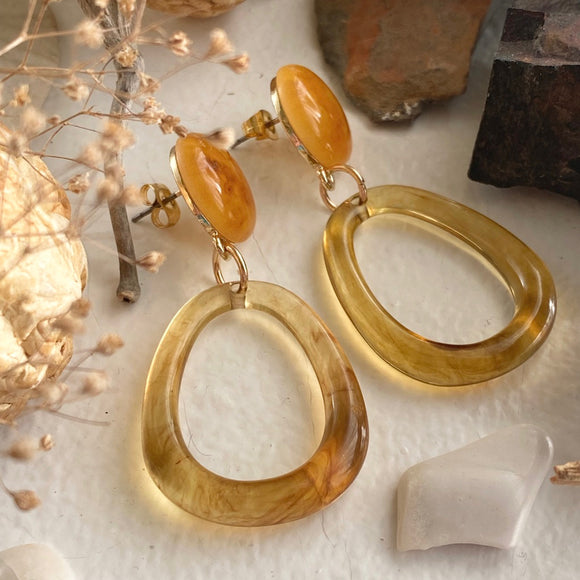 Donyale Amber Drop Earrings