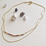 Thomson Handcut Heishi Bead Layer Necklace