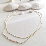 Thomson Handcut Heishi Bead Layer Necklace