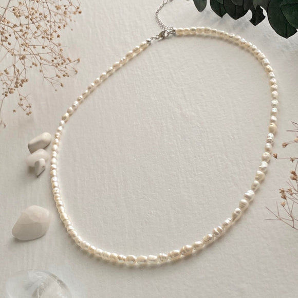 Minuet Seed Pearl Necklace