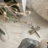 Ondante Dragonfly Pendant Necklace